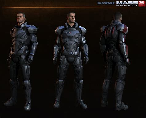 Artstation Shepard Mass Effect 3