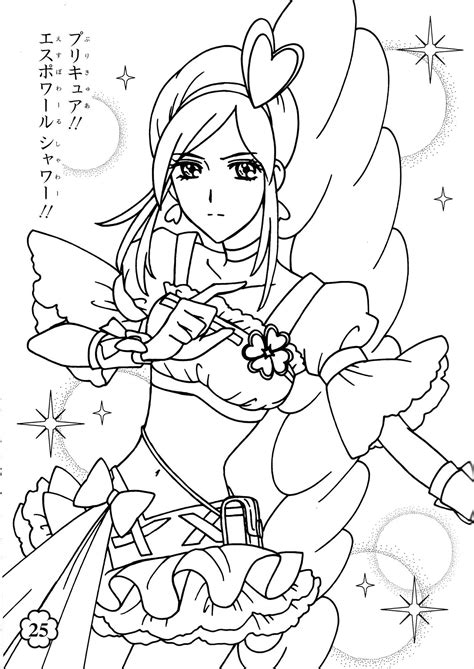 16 Suite Precure Coloring Pages - Printable Coloring Pages