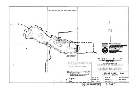 Lake Depth Maps: Cross (09006200) | LakeFinder | Minnesota DNR