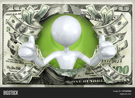 Character Money 3d Image And Photo Free Trial Bigstock