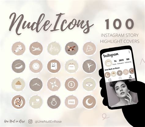 Neutral Nude Instagram Story Highlight Icons Covers Ig Etsy My XXX