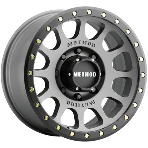 Method Race Wheels Method Mr305 Nv 18x9 8x65 18mm Gunmetal Wheel Rim