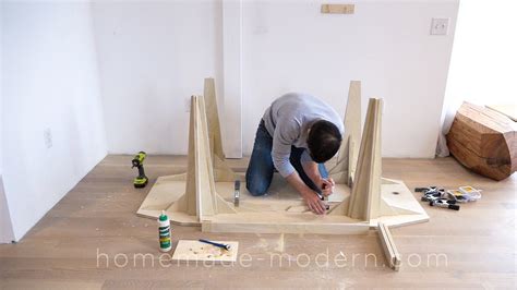 Besides, this type of birchthe board is quite sturdy, so. HomeMade Modern EP110 Plywood Table