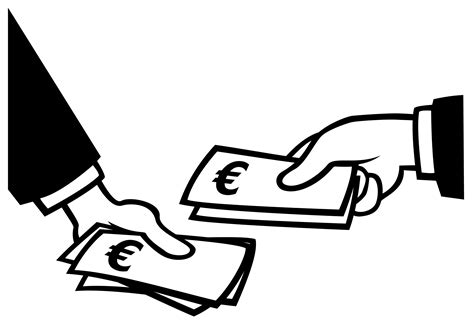 Clipart Paying In Euros