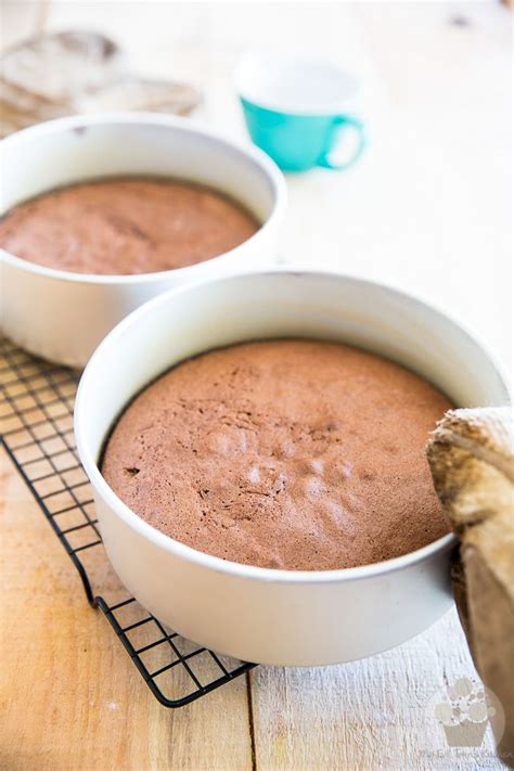 I also add the cake batter to the dough of the the recommended temperature and baking time is one of the most unreliable measurements in any recipes for cakes. Chocolate Sponge Cake | Recipe | Chocolate sponge ...