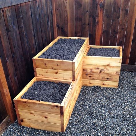 This article has definitely has given me some ideas on how to encorporate a vegetable garden into. 3-tiered corner raised garden bed