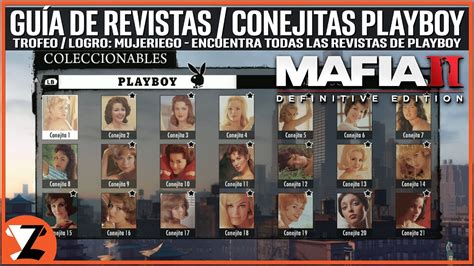 Mafia Definitive Edition Todas Las Revistas Playboy Localizaci N De Todas Las Conejitas