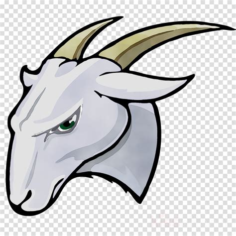 Cartoon Goat Head