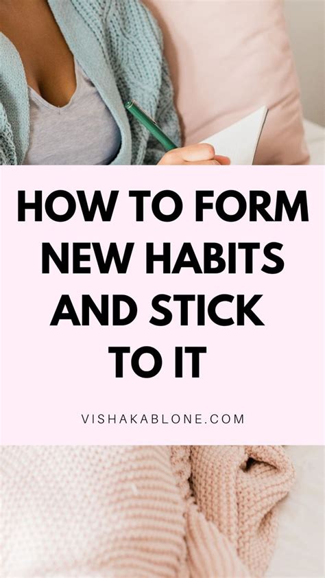 How To Form New Habits That Stick Artofit