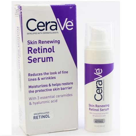 Cerave retinol resurfacing serum ($16, amazon) gave me the least reaction. CeraVe 30mL Skin Renewing Retinol Serum - Skincare Australia
