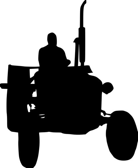 Tractor Silhouette Tractor Logo Transparent Png Free Transparent