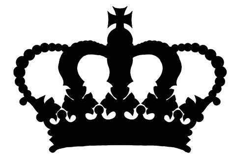 Free King And Queen Crown Silhouette Download Free King And Queen