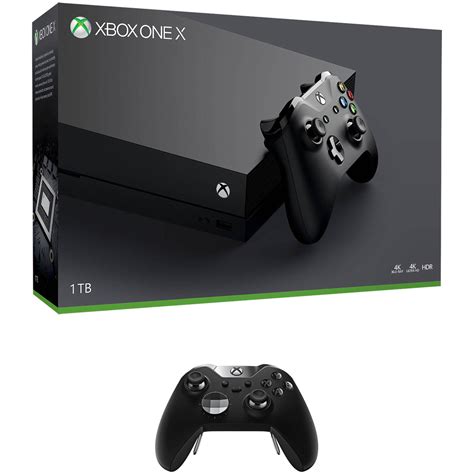 Microsoft Xbox One X Gaming Console And Xbox Elite Wireless