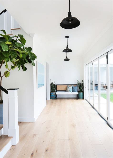 Modern Farmhouse Design Wood Floors Wide Plank Light Wood Floors