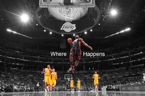 Lebron James Dunk Lakers Wallpaper Lakers 2020 Wallpapers Wallpaper