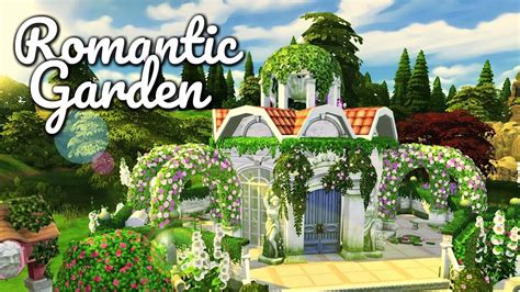 The Sims 4 Romantic Garden Micro Review Speed Build Youtube