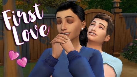 First Love Sims 4 Story Youtube