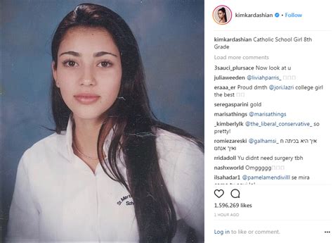 Browsing through kkw's personal instagram feed, you can glimpse tons of shots of. Kim Kardashian shares her innocent look throwback photo ...