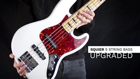 Upgrading My Squier Vintage Modified 5 String Jazz Bass YouTube