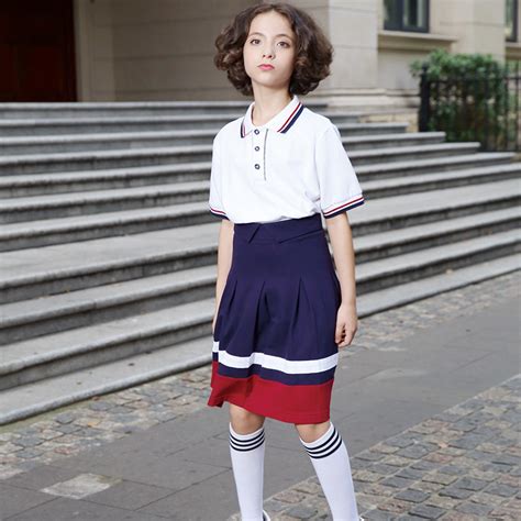 Junior Girls Plaid Pinafore Elegant School Uniform Buy Pinafore