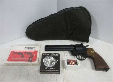 Crosman 357 177 Cal Pellet Gun Includes Book Pellets And A Pack Of