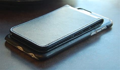 Iphone 6 Black Classic Genuine Leather Wallet Case Gadget Flow