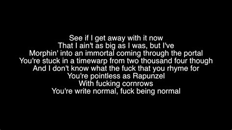 Rap God Lyrics Eminem Youtube