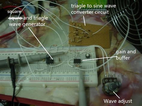 Electronic Make It Easy Op Amp Sine Wave Generator