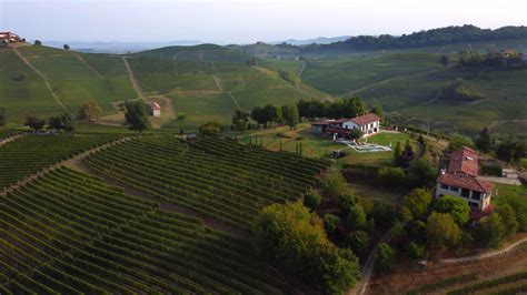 Vineyard Aerial View In Langhe Piedmont Italy 15285753 Stock Video At