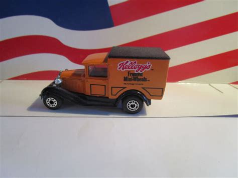 Matchbox Model A Ford Delivery Truck Kellogg S Frosted Mini Wheats My