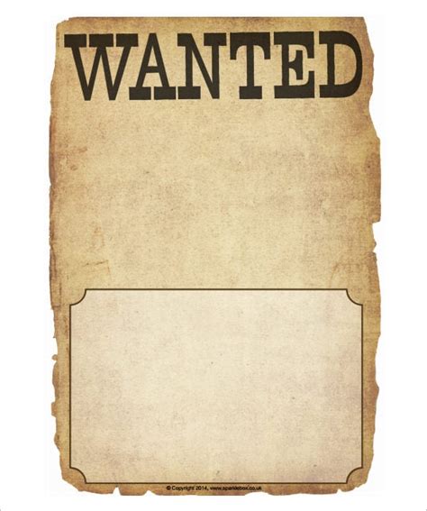 Wanted Poster 34 Free Printable Templates In Word Psd Illustration
