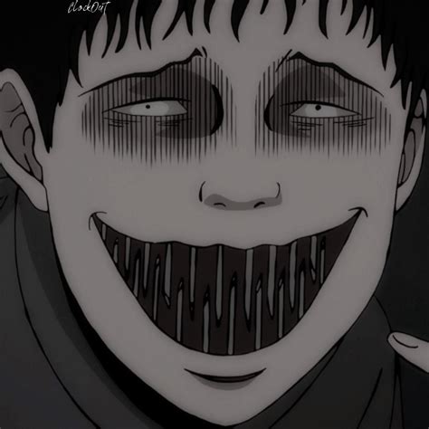 Souichi Tsujii Icons Junji Ito Japanese Horror Dark Anime