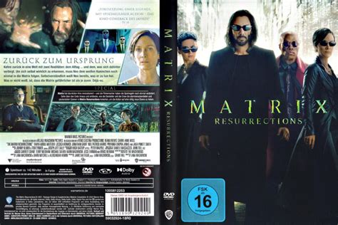 Matrix Resurrection R2 DE DVD Cover DVDcover Com