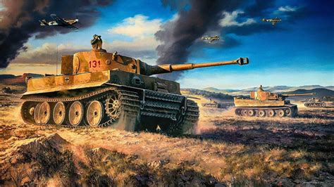 Tiger Tank Wallpaper 4k