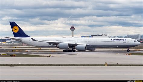D Aihy Lufthansa Airbus A340 600 At Frankfurt Photo Id 1366110