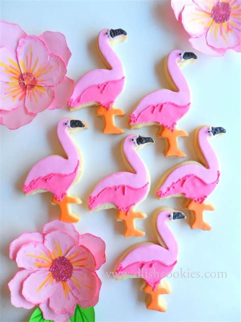 Flamingo Cookies Pink Flamingo Cookies Flamingo Cookie Cutter Available At Dlishcookies