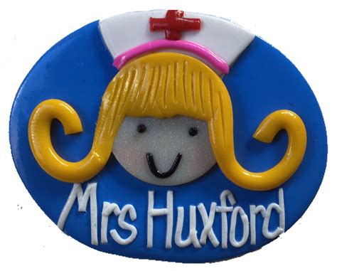 Nursing Name Badge Personalised Custom Made Nurse Badge Badge Name