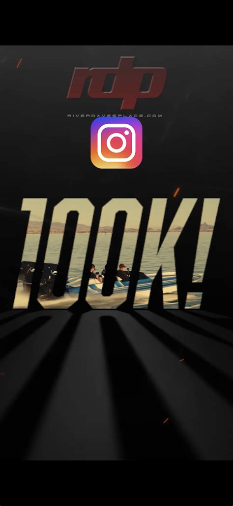 100k On Ig Thanks Guys River Daves Place