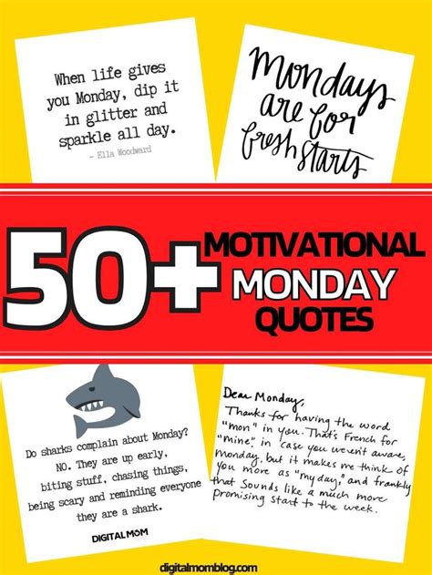 50 Best Motivational Monday Quotes To Kick Start Your Week Monday