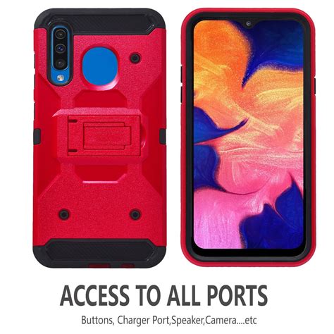 Samsung Galaxy A20 Case Starshop Full Cover Heavy Duty Dual Layers