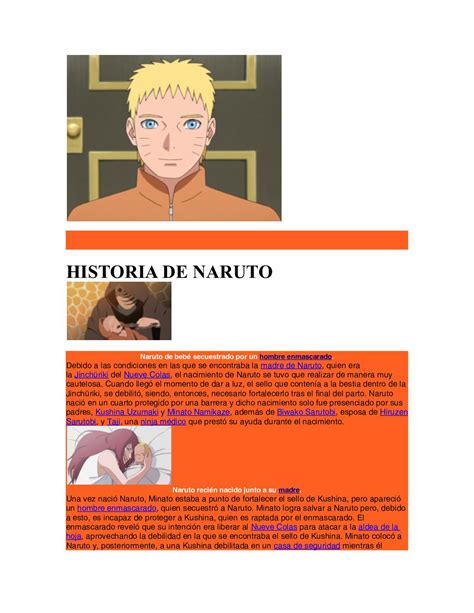 Calaméo Historia De Naruto