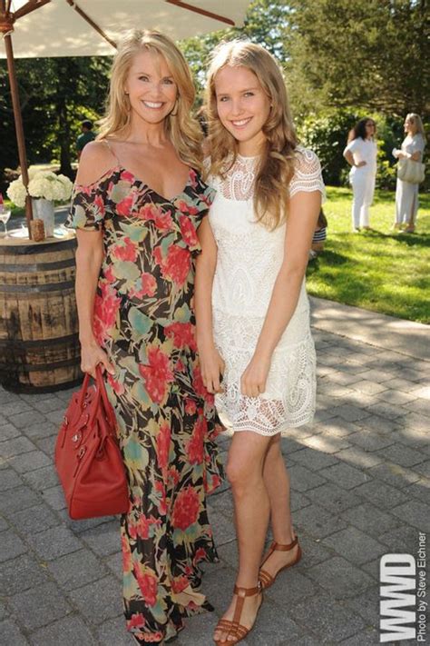 Christie Brinkley With Her Daughter Sailor At The Ralph Lauren Girls