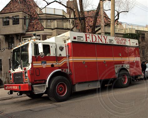 Fdny Collapse Rescue 1 Fire Truck Deadly Metro North Pass Flickr