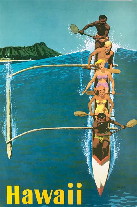 9 vintage hawaii travel posters that will make you want to pack your bags — the anthrotorian