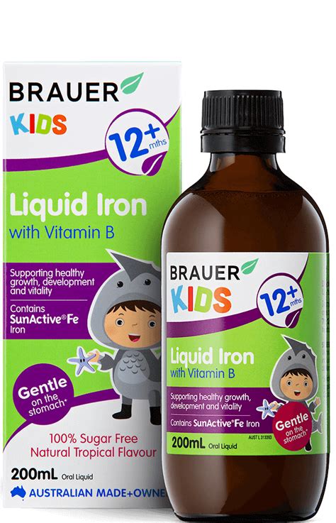 Bnm Baby And Kids Liquid Iron With Vit B 200ml