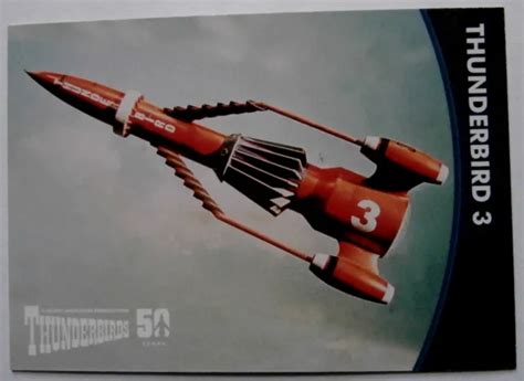 Thunderbirds 50 Years Card 38 Thunderbird 3 Unstoppable Cards