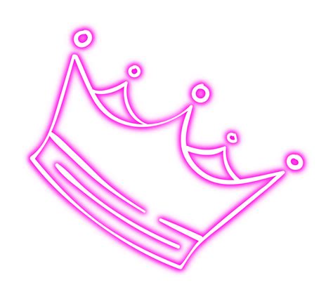 Glowing Neon Crown 15241256 Png