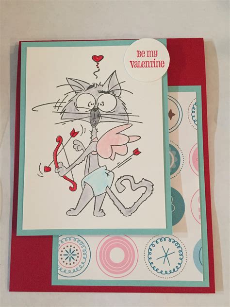 Goofy Valentine Cat Goofy Valentines I Card Valentine