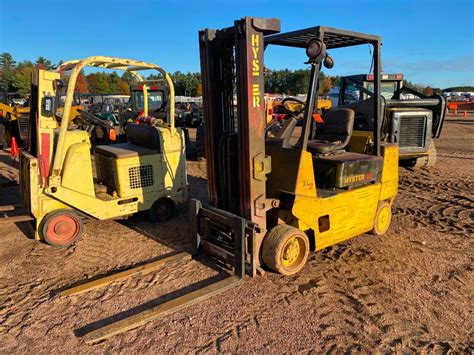 Sold Hyster Xl2 Construction Forklifts Tractor Zoom