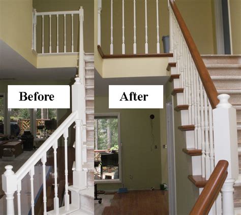 Stair Makeover Refinishing Banister Stair Parts Blog